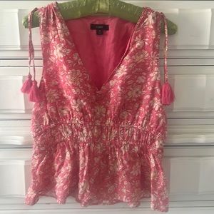 J Crew sleeveless blouse